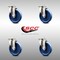 Service Caster 5 Inch 316SS Solid Polyurethane Wheel Swivel Top Plate Caster Set SCC-SS31620S514-SPUS-4 - alternate 3